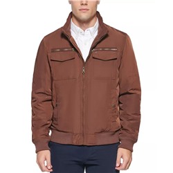 Tommy Hilfiger Men's Four-Pocket Filled Performance Bomber Jacket