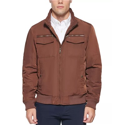 Tommy Hilfiger Men's Four-Pocket Filled Performance Bomber Jacket