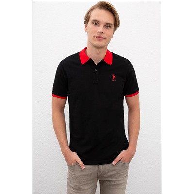 U.S. Polo Assn. Sıyah Erkek T-Shirt G081SZ011.000.980048