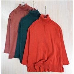 Cвободный повседневный трикотажный свитер