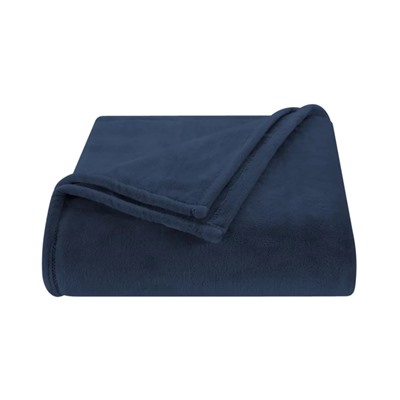 Plush Footed Throw Blanket