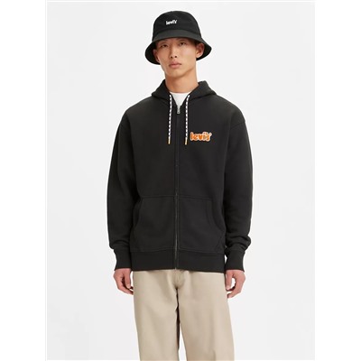GRAPHIC ZIP UP SWEATSHIRT