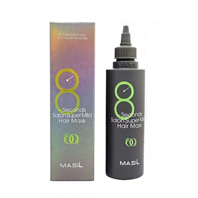 8 Seconds Salon Super Mild Hair Mask (Green), Мягкая восстанавливающая маска для волос
