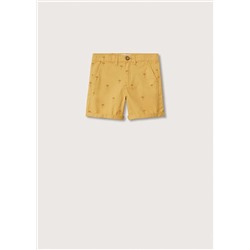 Bermudas algodón estampadas -  Niño | MANGO OUTLET España