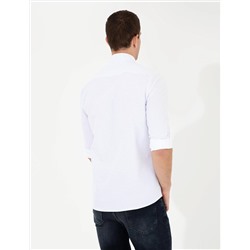 Saks Slim Fit Uzun Kollu Gömlek