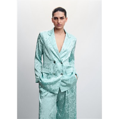 Americana traje jacquard