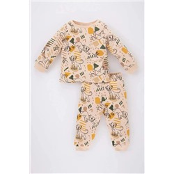 Defacto Erkek Bebek Disney Lion King Uzun Kollu Pijama Takımı B1953A5BG358
