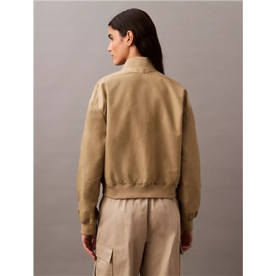 Nylon Bomber Jacket
