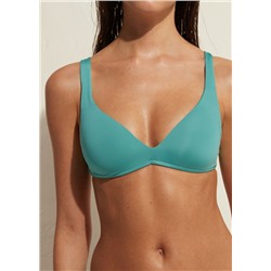 Triangel-Bikinioberteil mit Wattierung Indonesia Eco