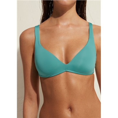Triangel-Bikinioberteil mit Wattierung Indonesia Eco