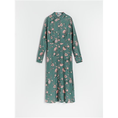 Hemdblusenkleid aus Viskose