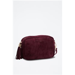 Bandolera de piel Gaby Violeta