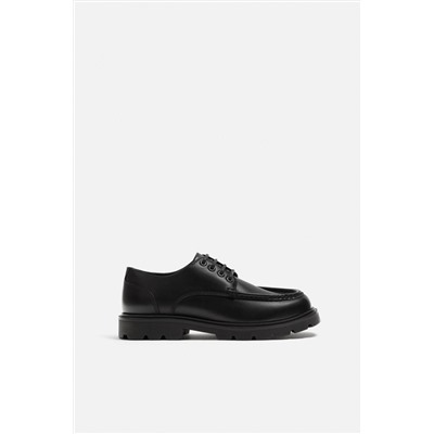 ZAPATO PIEL BORDÓN