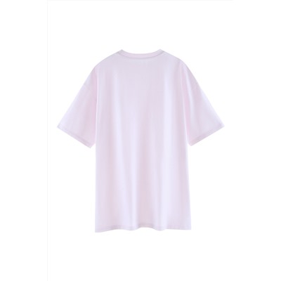 Camiseta Rosa empolvado