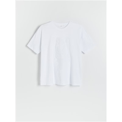 T-Shirt im Regular-Fit mit Applikation