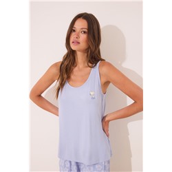 Pijama corto tirantes azul Snoopy