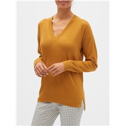 Premium Luxe Washable V-Neck Sweater