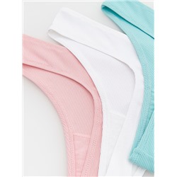 Tangas, 3er-Pack