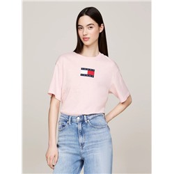Tommy Jeans Relaxed Mixed Yarn T-Shirt