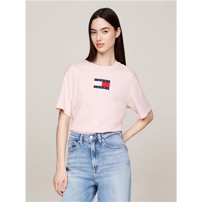 Tommy Jeans Relaxed Mixed Yarn T-Shirt