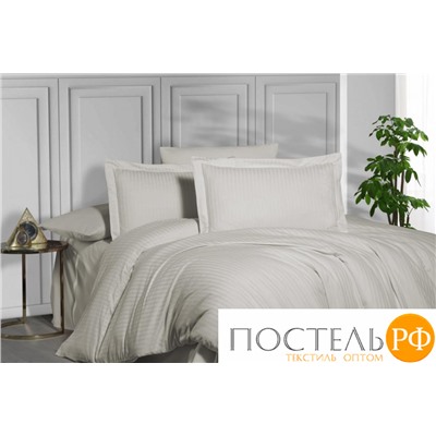Постельное белье "Карвен" Stripe Satin 1,5 спальн. N 162-SS 005 песочный
