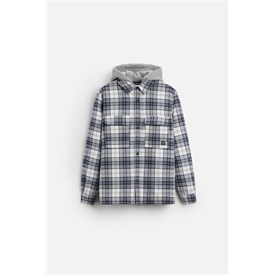 SOBRECAMISA CAPUCHA COMBINADA