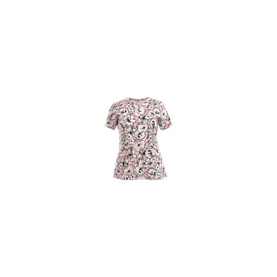 WonderWink Scrubs WonderFLEX En Rose Print Top