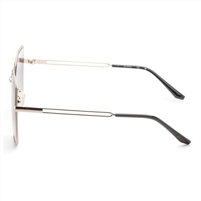 Guess Women's Gold Square Sunglasses