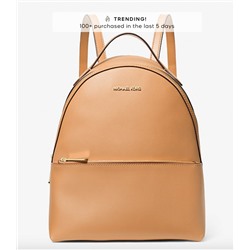 MICHAEL KORS OUTLET Sheila Medium Faux Saffiano Leather Backpack