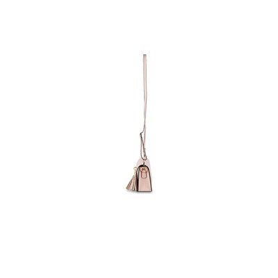 Bandolera de piel Core Rosa empolvado