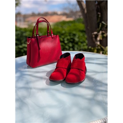 КОМБО Ab.Zapatos 3316 New R • Fuego +PELLE Kadrya rojo АКЦИЯ