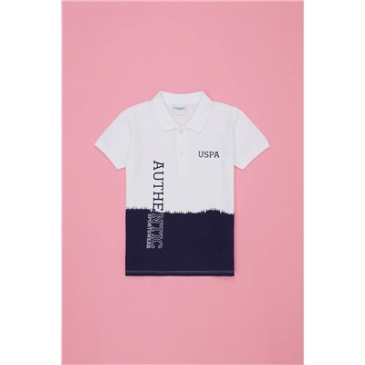 U.S. Polo Assn., Erkek Çocuk Lacivert Polo Yaka Tişört 50266060-VR033
