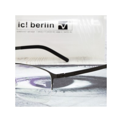 IB00027 - Оправа ic!Berlin M553 gun metal + футляр