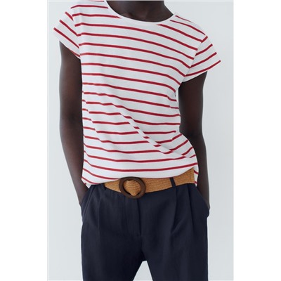 SHORT SLEEVE COTTON T-SHIRT