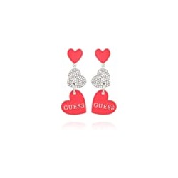 3 heart earring