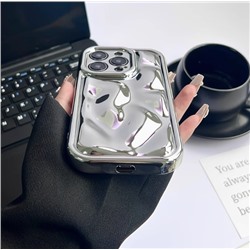 Гальванический серебряный метеоритный узор подходит для iphon*e