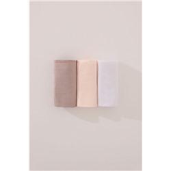 Pack 3 bragas culotte microfibra