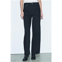 ZW COLLECTION LOOSE FIT MID-RISE JEANS