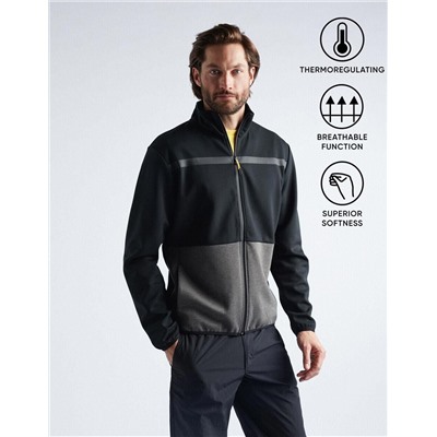 Reflector Technical Jacket, Men, Dark Grey