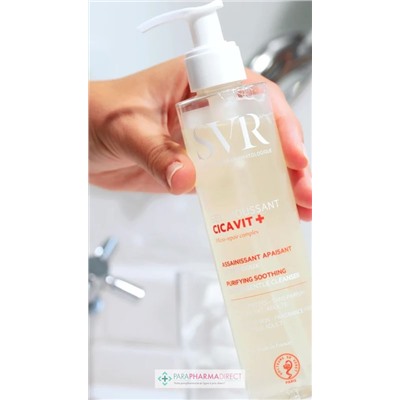 SVR CICAVIT+ GEL MOUSSANT - Assainissant Apaisant, Ultra-Doux 200 ml