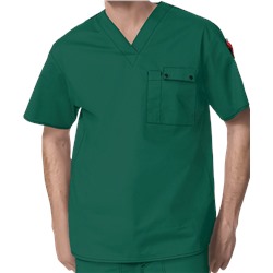 WonderWink Scrubs Men's WonderFLEX Honor Utility Top