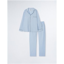 Pocket Pyjamas, Men, Blue