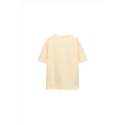 T-SHIRT WITH CONTRAST POCKETS