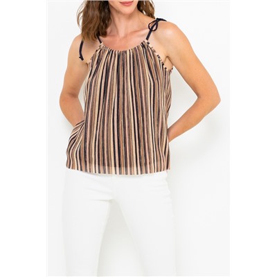 Camiseta de tirantes Azul y blanco