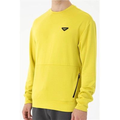 Erkek Fıstık Yeşili Sweatshirt