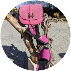 Ab. Zapatos 3106-8 magenta+PELLE · 2704 FUXIA