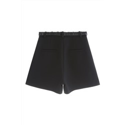 Short de lana Negro