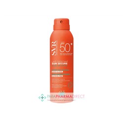 SVR Sun Secure SPF50+ Lait Crépitant Hydratant Invisible Sans Alcool 200ml