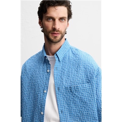 CAMISA CUADROS TEXTURA