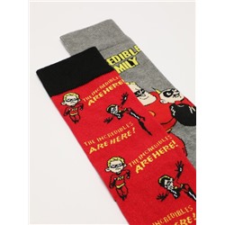 DAD | PACK OF 2 PAIRS OF THE INCREDIBLES ©DISNEY SOCKS